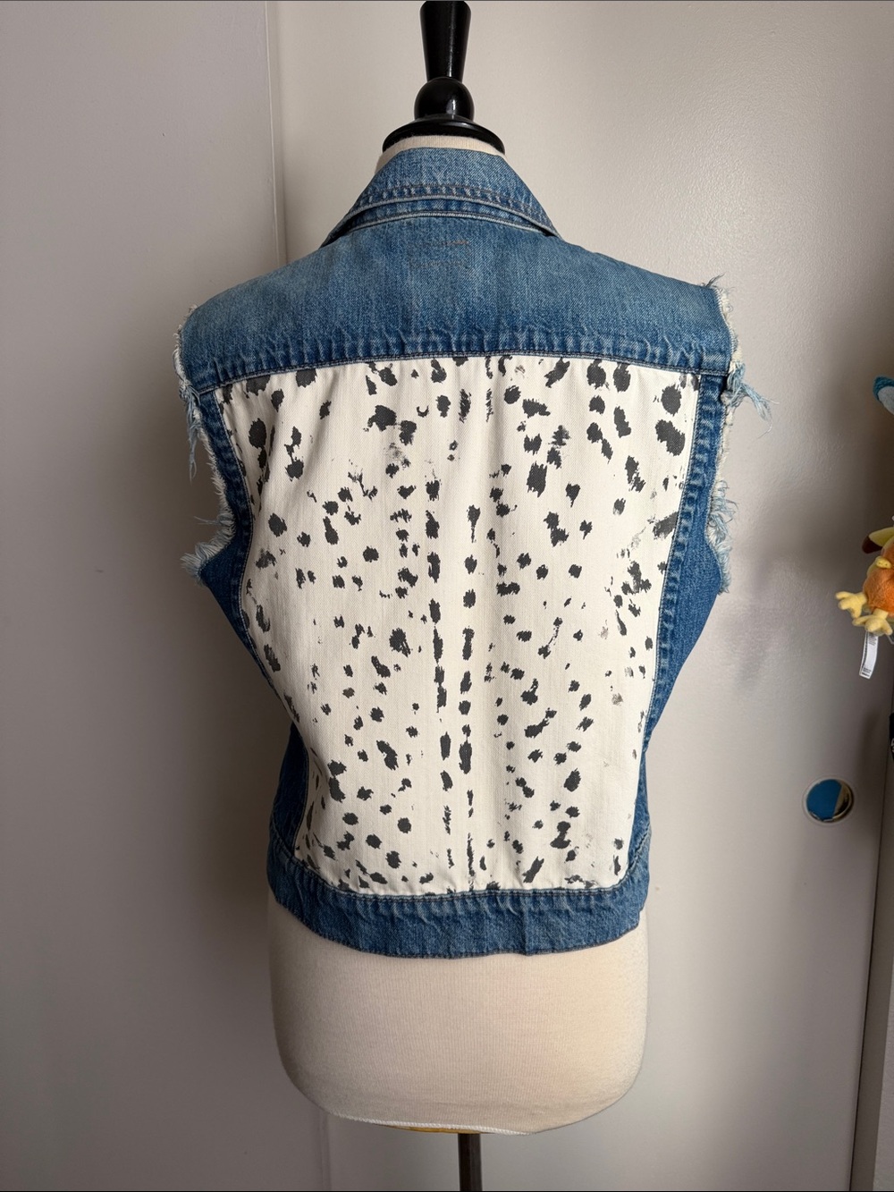 Mother Denim Vest - Even Hippies Get the Blues - Picture 4 of 9